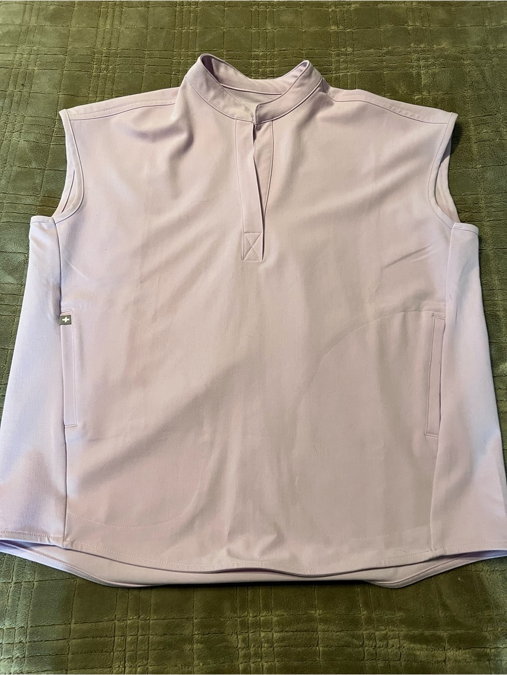 Figs Lavender Haze Rafaela Scrub Top